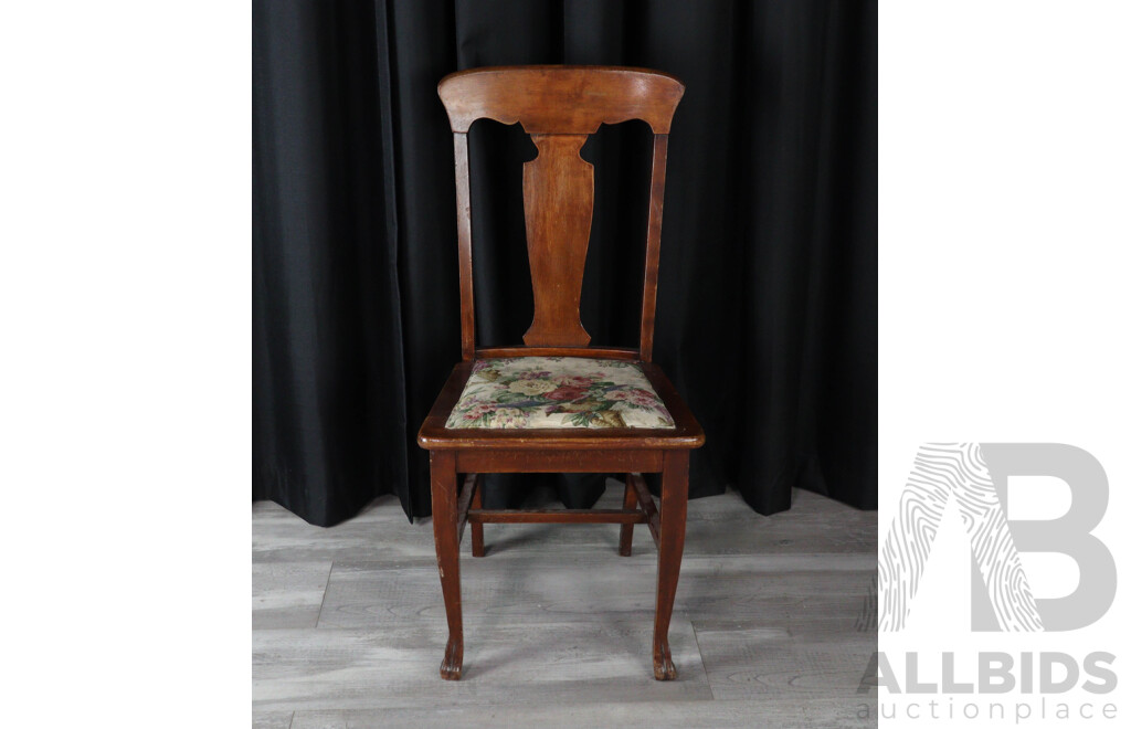 Trio of Various Vintage Carver Chairs