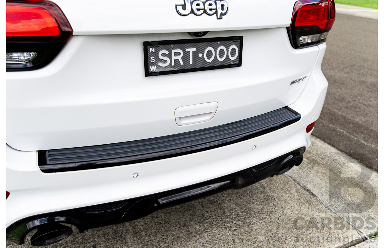 4/2014 Jeep Grand Cherokee SRT 8 (4x4) WK MY14 4d Wagon Bright White 6.4L
