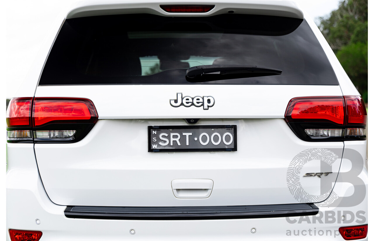 4/2014 Jeep Grand Cherokee SRT 8 (4x4) WK MY14 4d Wagon Bright White 6.4L