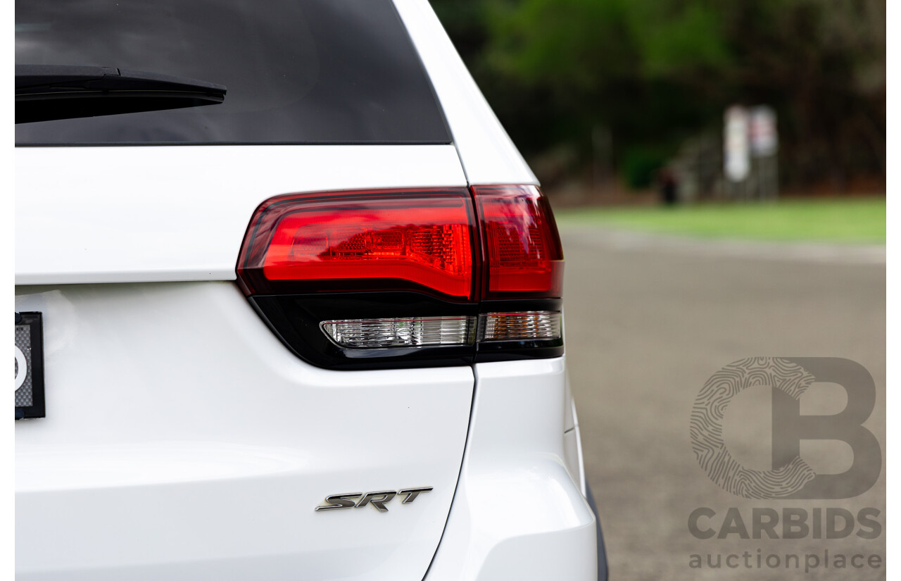 4/2014 Jeep Grand Cherokee SRT 8 (4x4) WK MY14 4d Wagon Bright White 6.4L