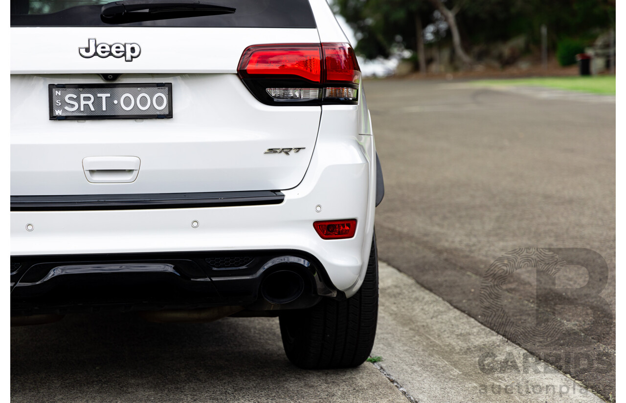4/2014 Jeep Grand Cherokee SRT 8 (4x4) WK MY14 4d Wagon Bright White 6.4L