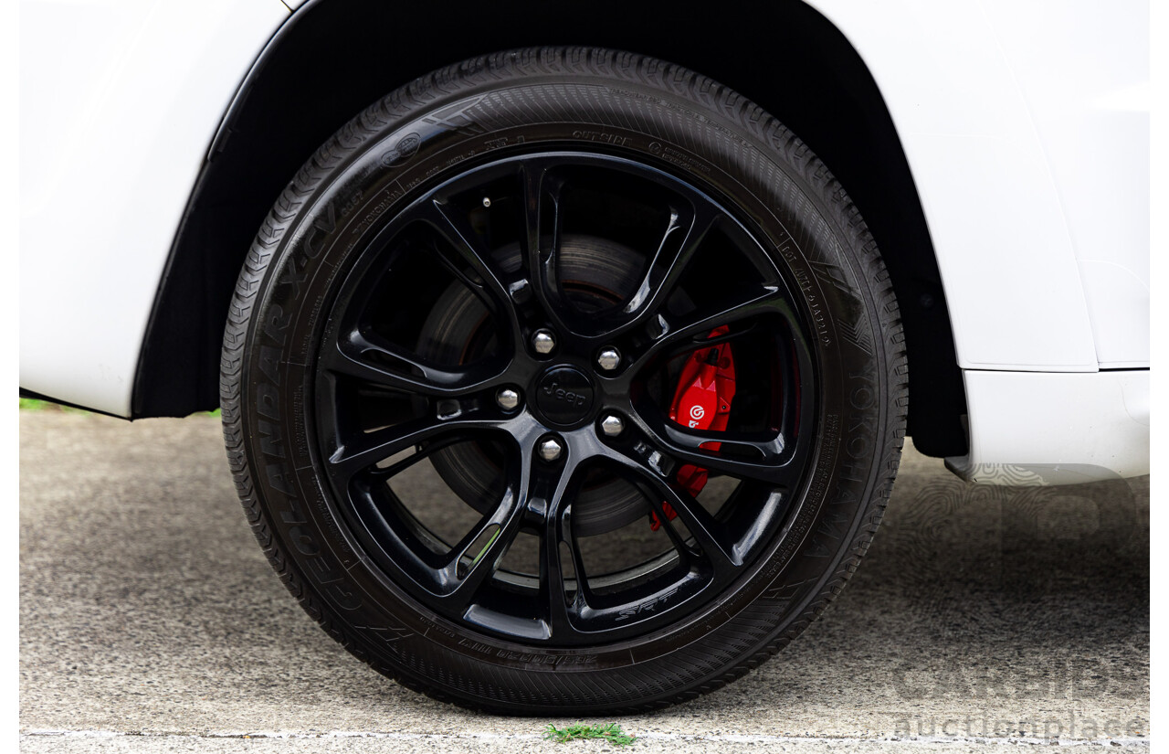 4/2014 Jeep Grand Cherokee SRT 8 (4x4) WK MY14 4d Wagon Bright White 6.4L