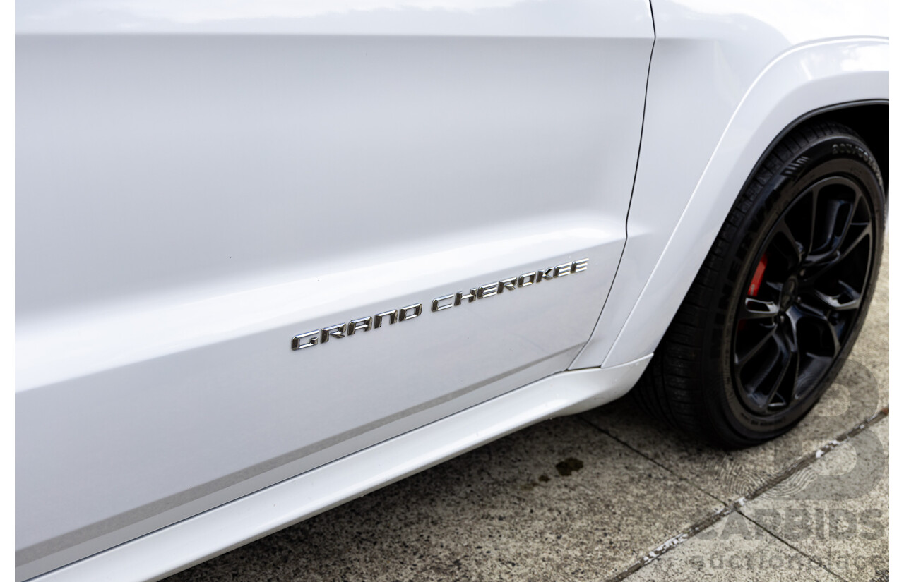 4/2014 Jeep Grand Cherokee SRT 8 (4x4) WK MY14 4d Wagon Bright White 6.4L