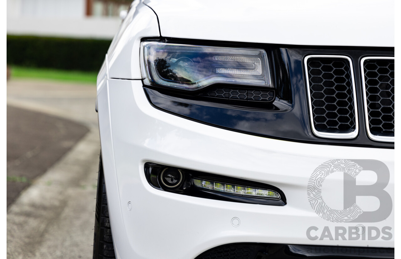4/2014 Jeep Grand Cherokee SRT 8 (4x4) WK MY14 4d Wagon Bright White 6.4L