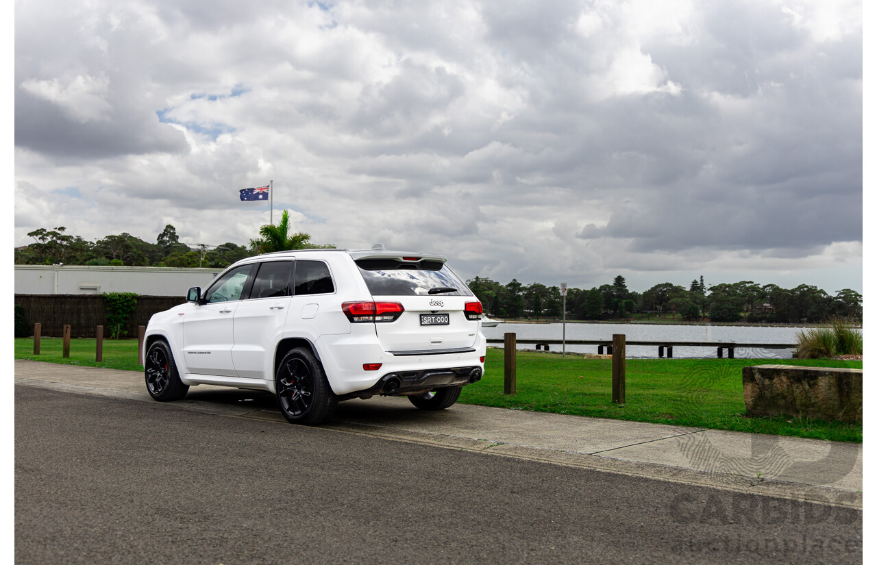 4/2014 Jeep Grand Cherokee SRT 8 (4x4) WK MY14 4d Wagon Bright White 6.4L