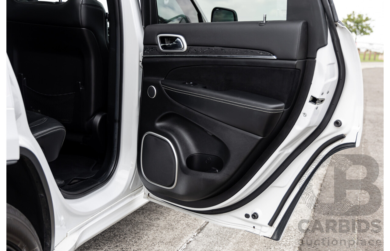 4/2014 Jeep Grand Cherokee SRT 8 (4x4) WK MY14 4d Wagon Bright White 6.4L