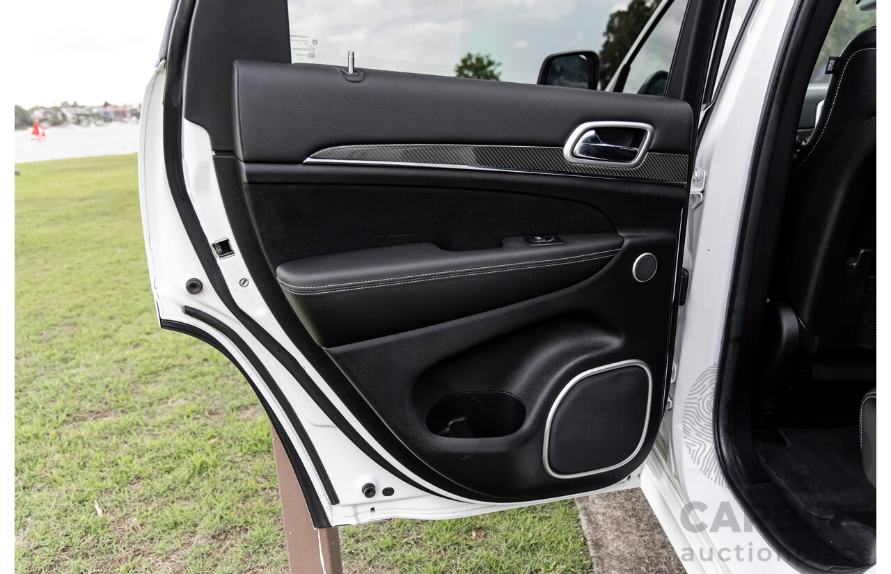 4/2014 Jeep Grand Cherokee SRT 8 (4x4) WK MY14 4d Wagon Bright White 6.4L