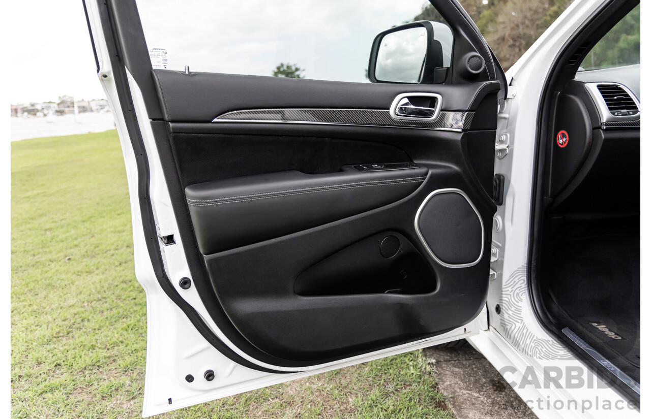 4/2014 Jeep Grand Cherokee SRT 8 (4x4) WK MY14 4d Wagon Bright White 6.4L