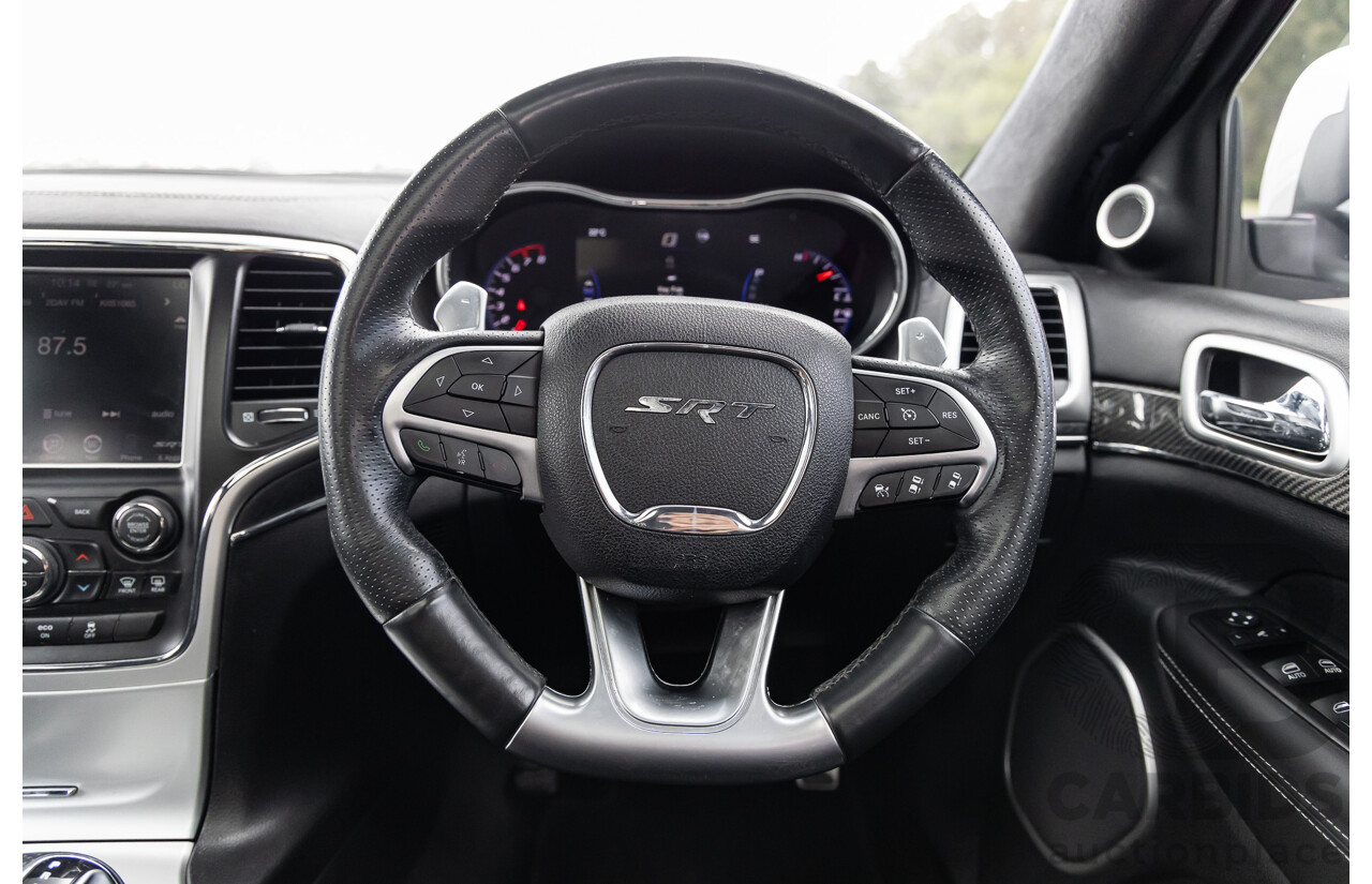 4/2014 Jeep Grand Cherokee SRT 8 (4x4) WK MY14 4d Wagon Bright White 6.4L