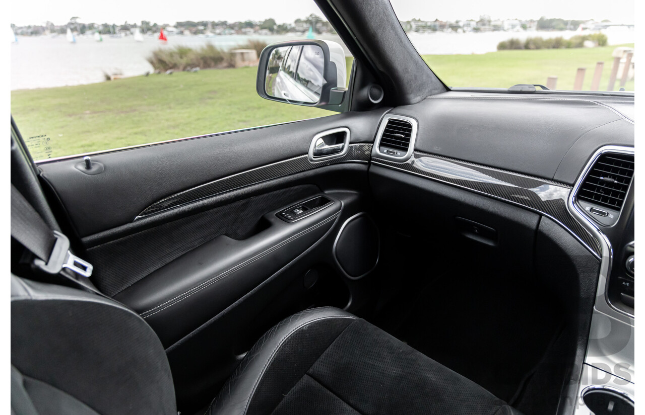 4/2014 Jeep Grand Cherokee SRT 8 (4x4) WK MY14 4d Wagon Bright White 6.4L