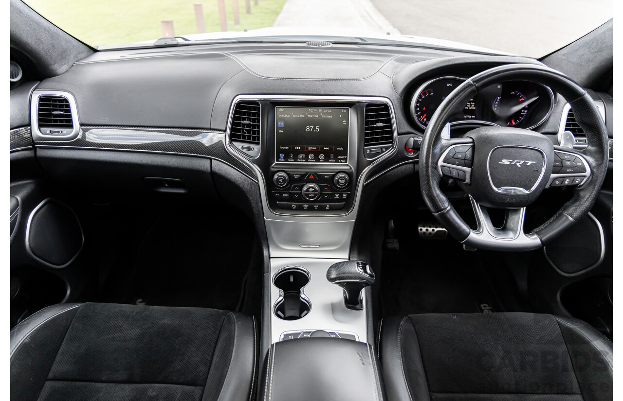 4/2014 Jeep Grand Cherokee SRT 8 (4x4) WK MY14 4d Wagon Bright White 6.4L