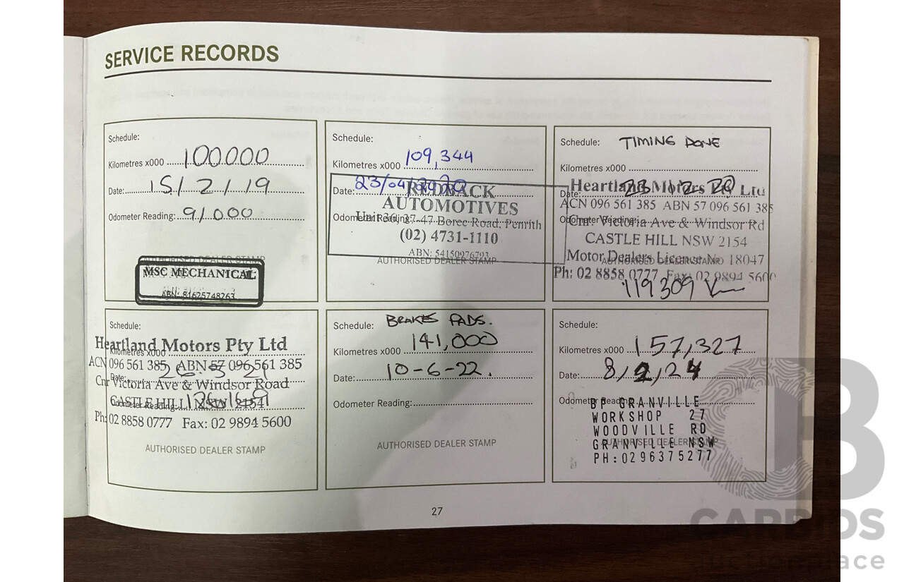 4/2014 Jeep Grand Cherokee SRT 8 (4x4) WK MY14 4d Wagon Bright White 6.4L