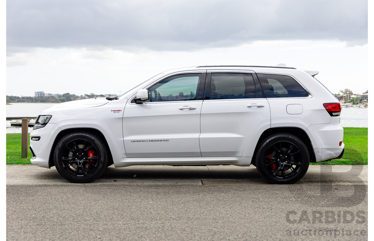 4/2014 Jeep Grand Cherokee SRT 8 (4x4) WK MY14 4d Wagon Bright White 6.4L
