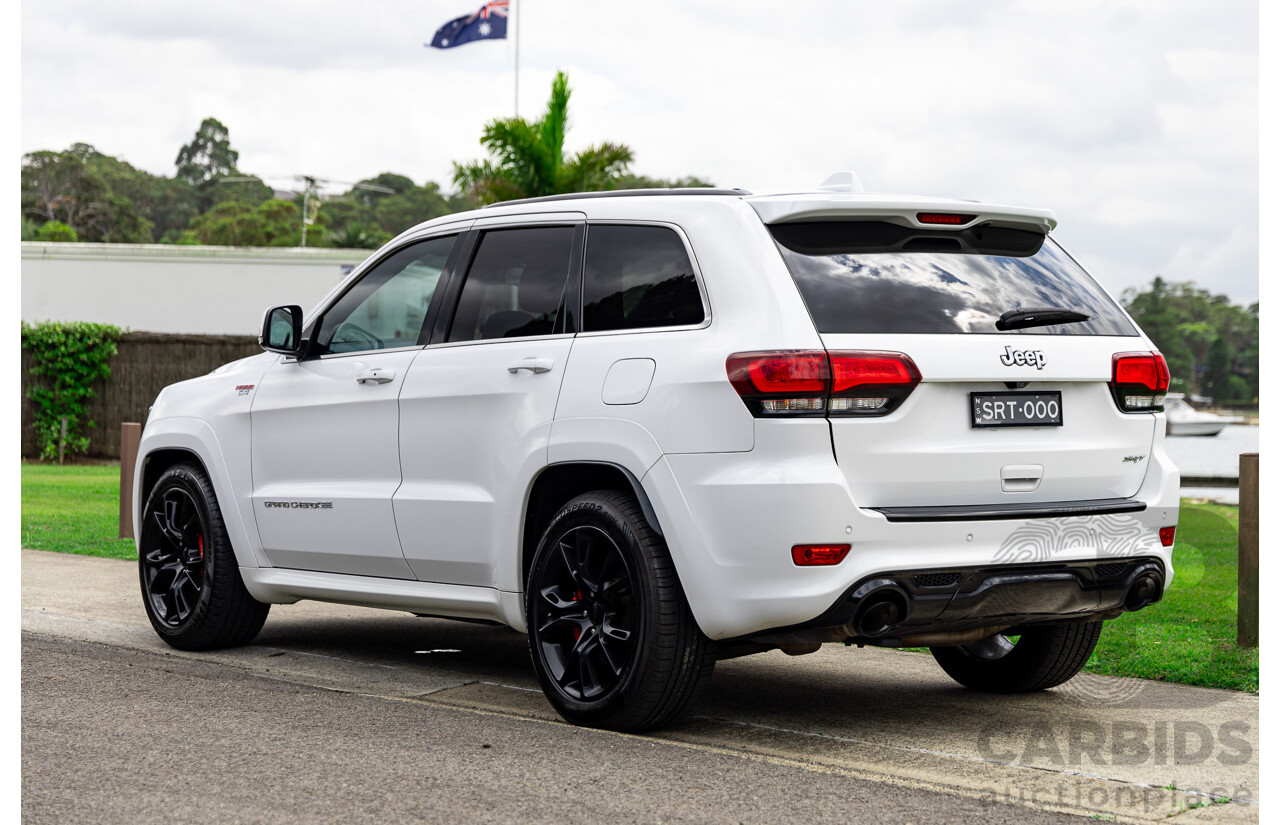 4/2014 Jeep Grand Cherokee SRT 8 (4x4) WK MY14 4d Wagon Bright White 6.4L