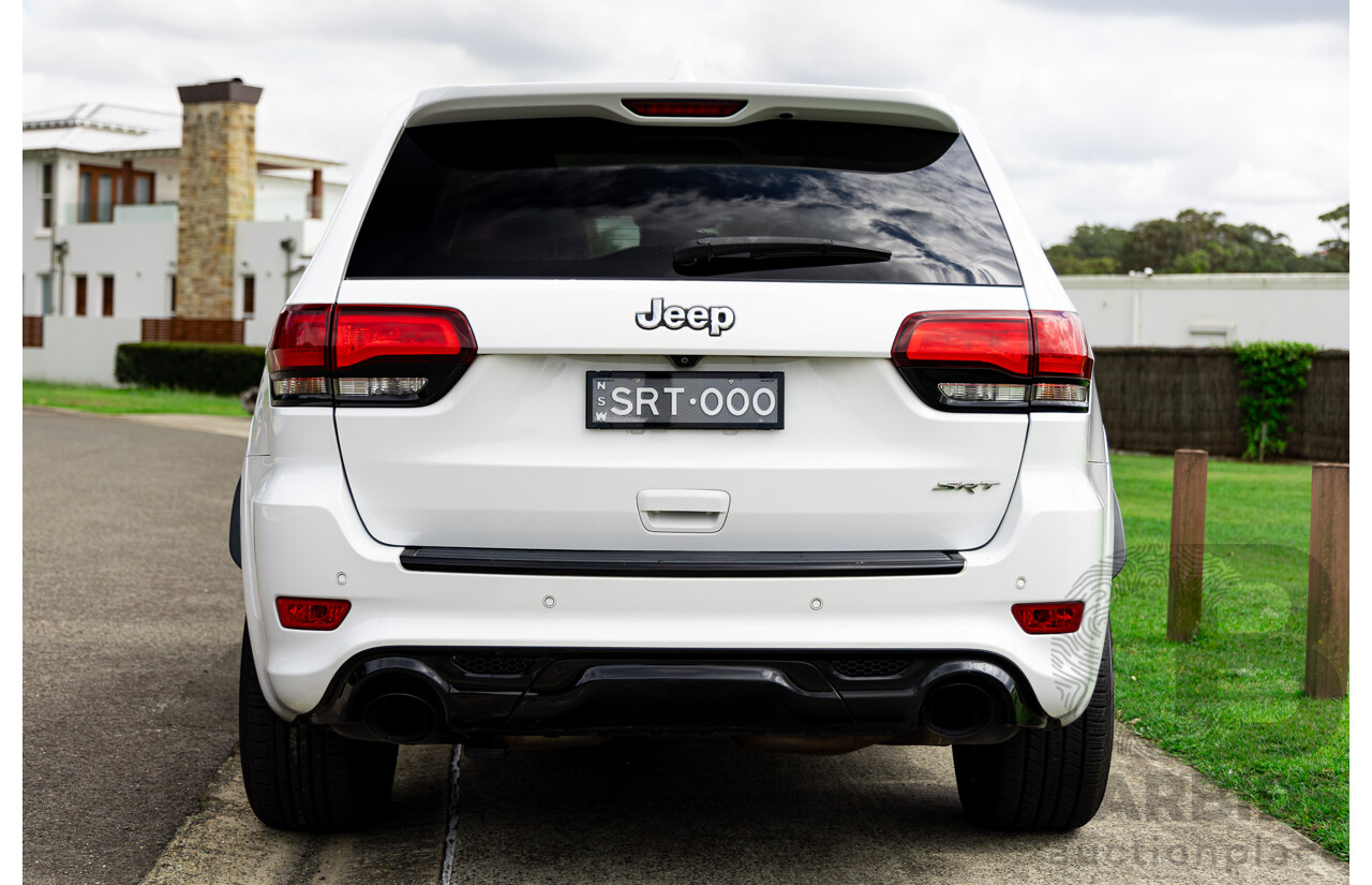 4/2014 Jeep Grand Cherokee SRT 8 (4x4) WK MY14 4d Wagon Bright White 6.4L