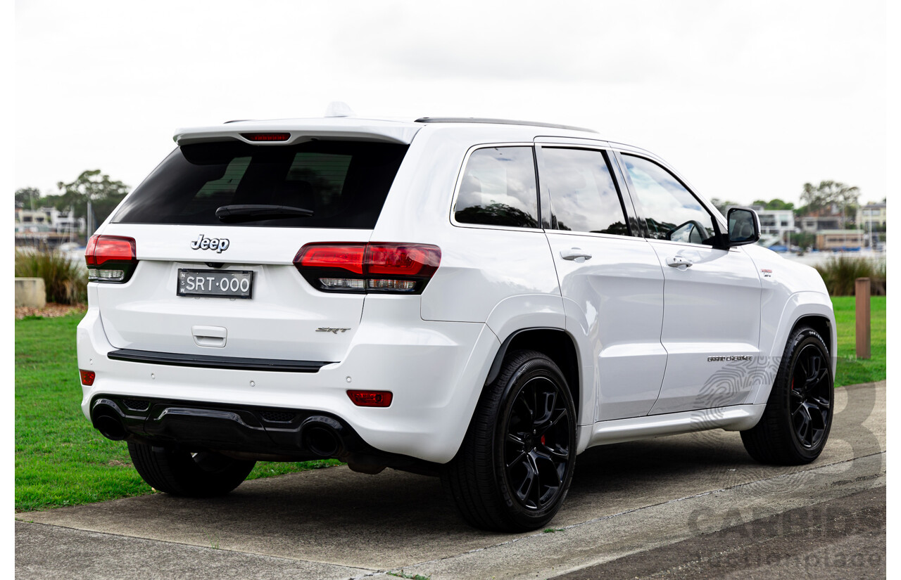 4/2014 Jeep Grand Cherokee SRT 8 (4x4) WK MY14 4d Wagon Bright White 6.4L