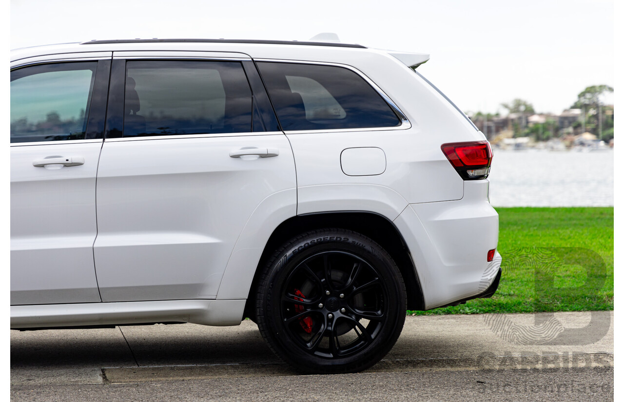 4/2014 Jeep Grand Cherokee SRT 8 (4x4) WK MY14 4d Wagon Bright White 6.4L