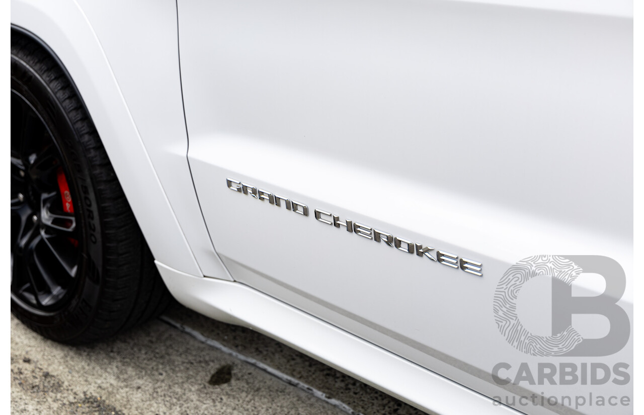 4/2014 Jeep Grand Cherokee SRT 8 (4x4) WK MY14 4d Wagon Bright White 6.4L