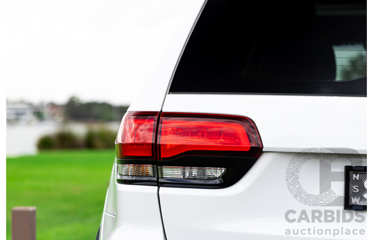 4/2014 Jeep Grand Cherokee SRT 8 (4x4) WK MY14 4d Wagon Bright White 6.4L