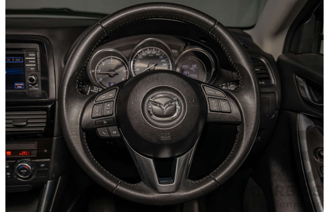 9/2013 Mazda CX-5 Maxx Sport (4x4) MY13.5 4d Wagon Crystal White Pearl Turbo Diesel 2.2L