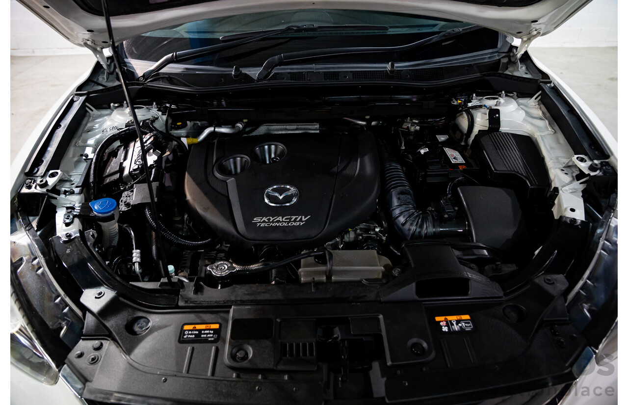 9/2013 Mazda CX-5 Maxx Sport (4x4) MY13.5 4d Wagon Crystal White Pearl Turbo Diesel 2.2L