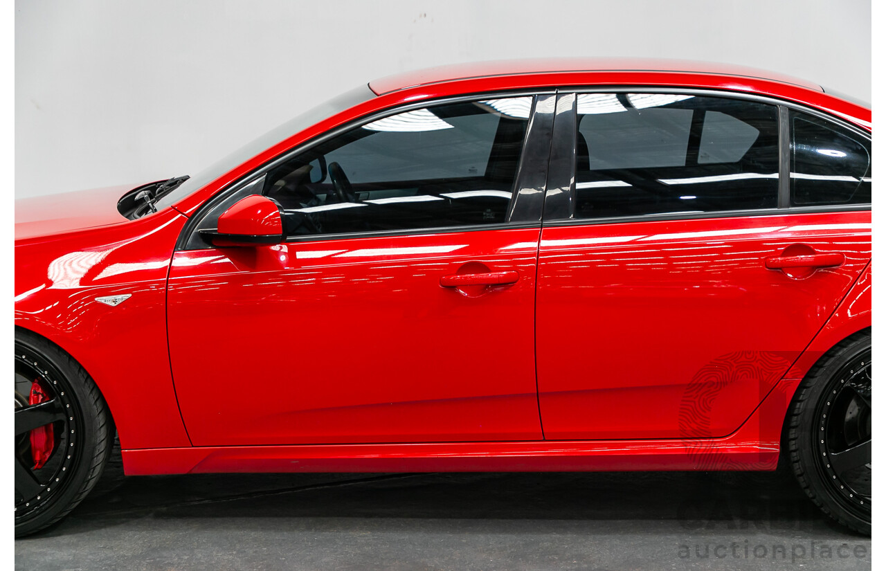 5/2010 Ford Falcon XR6T FG 4d Sedan Vixen Red Turbo 4.0L - Modified 1000+ HP
