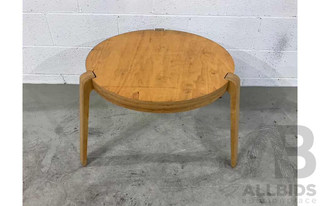 Scandinavian Style Tripod Coffee Table