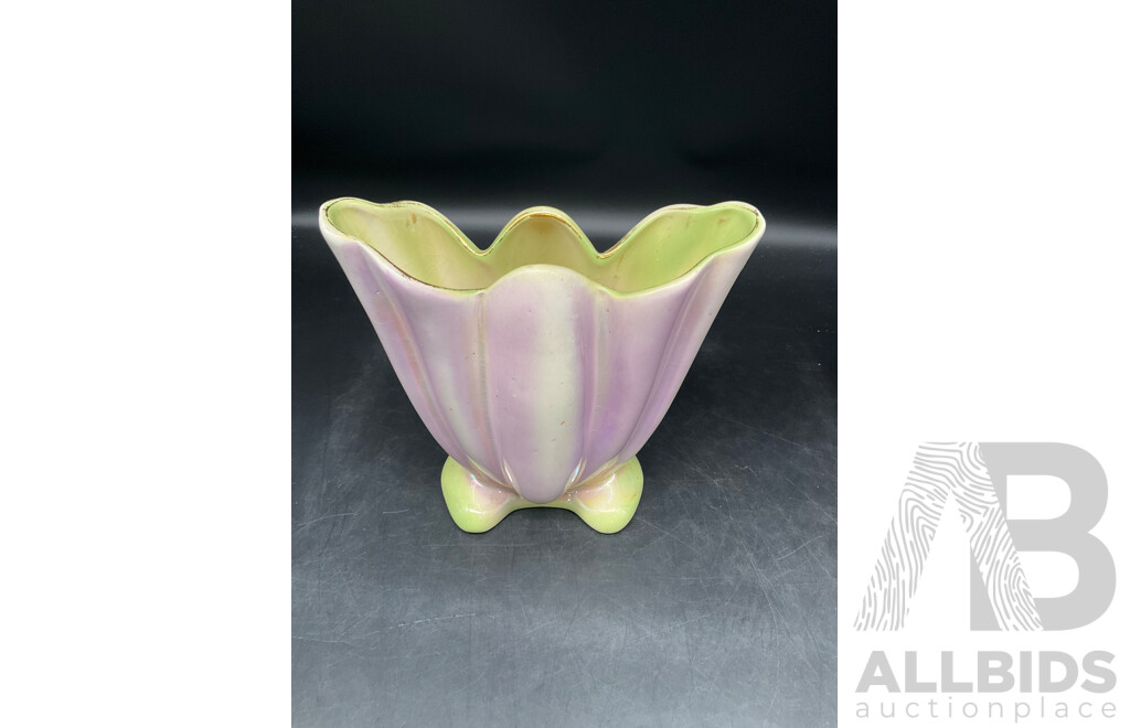 Vintage Australian Studio Pottery Vase, Studio Anna Vase, Vintage Channel Vase - Lot of 3