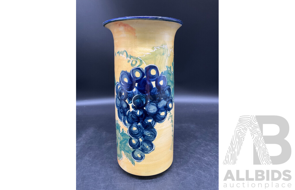 Vintage  Australian Studio Pottery Vase, Studio Anna Vase, Vintage Channel Vase - Lot of 3