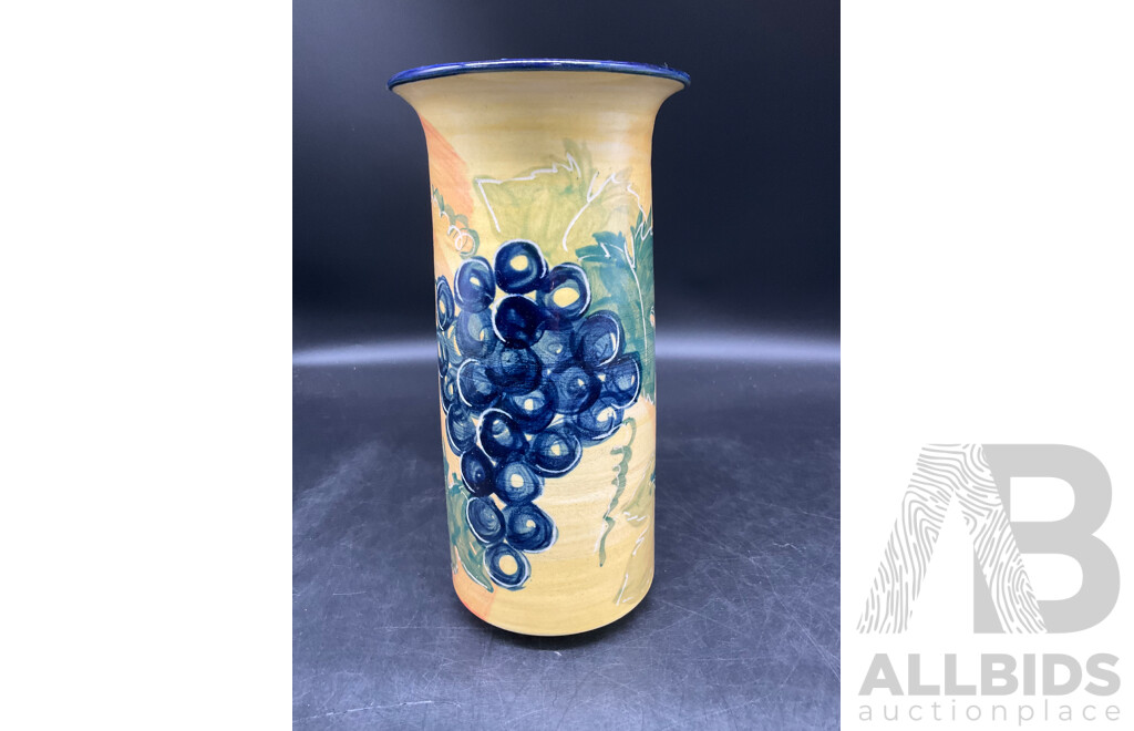 Vintage  Australian Studio Pottery Vase, Studio Anna Vase, Vintage Channel Vase - Lot of 3