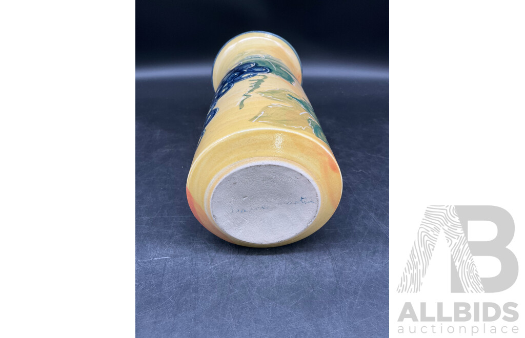 Vintage  Australian Studio Pottery Vase, Studio Anna Vase, Vintage Channel Vase - Lot of 3