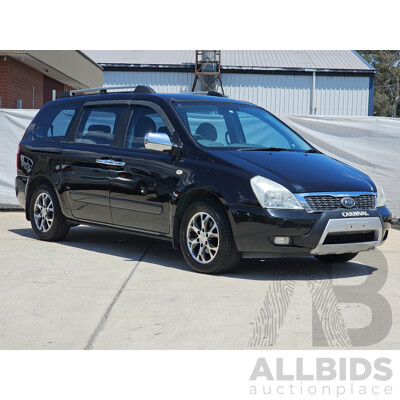 10/2007 Kia Grand Carnival (EX) VQ 4d Wagon Black 3.8L