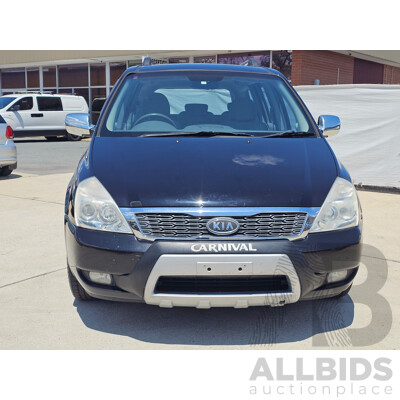 10/2007 Kia Grand Carnival (EX) VQ 4d Wagon Black 3.8L
