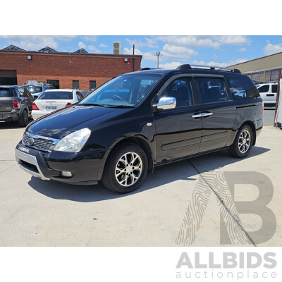 10/2007 Kia Grand Carnival (EX) VQ 4d Wagon Black 3.8L