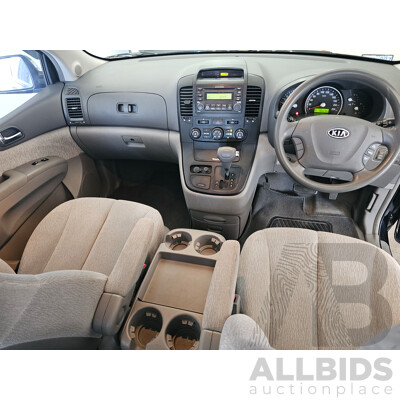 10/2007 Kia Grand Carnival (EX) VQ 4d Wagon Black 3.8L