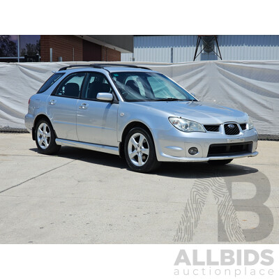 10/2006 Subaru Impreza RV (awd) MY07 5d Hatchback Silver 2.0L