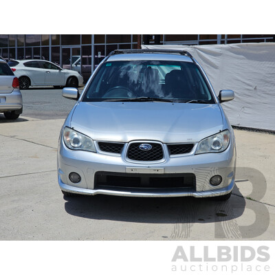 10/2006 Subaru Impreza RV (awd) MY07 5d Hatchback Silver 2.0L