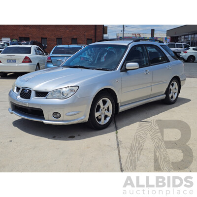 10/2006 Subaru Impreza RV (awd) MY07 5d Hatchback Silver 2.0L