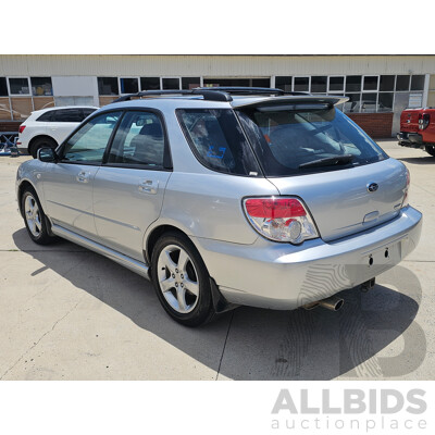 10/2006 Subaru Impreza RV (awd) MY07 5d Hatchback Silver 2.0L