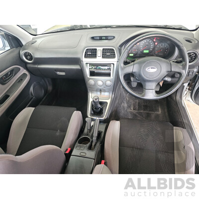 10/2006 Subaru Impreza RV (awd) MY07 5d Hatchback Silver 2.0L