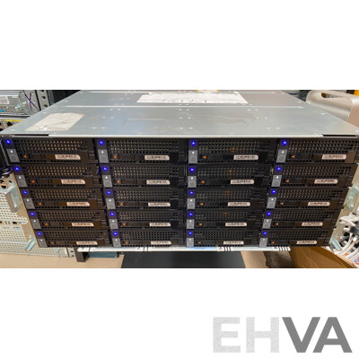 Dell EMC Isilon H400 NAS Hybrid 60-Bay Storage W/ 4x Nodes