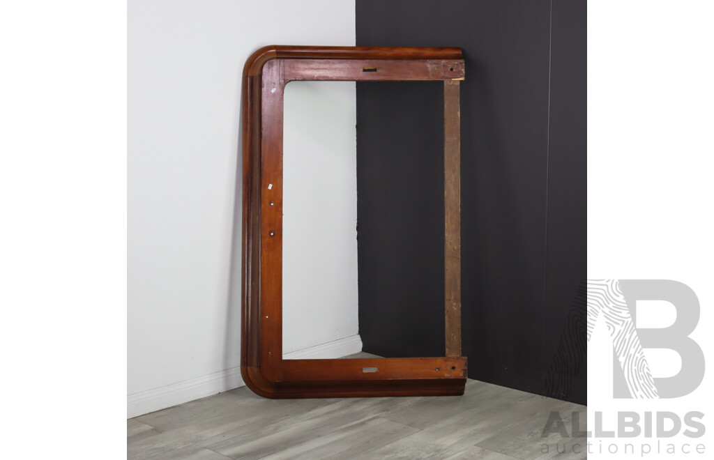 Victorian Mahogany Half-Tester Double Bed, Circa 1840