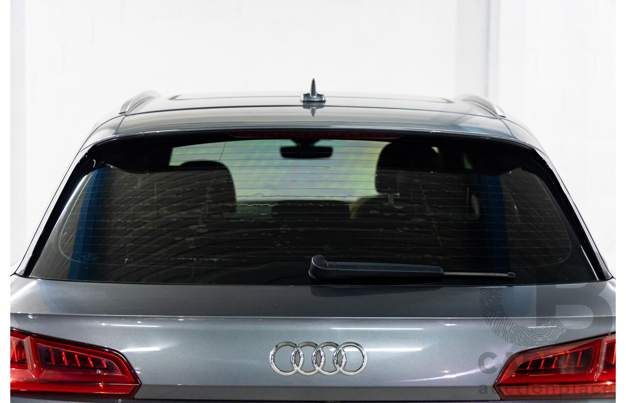 01/2019 Audi Q5 2.0 45 TFSI Quattro Sport (AWD) FY MY18 4d Wagon Monsoon Grey Metallic Turbo 2.0L