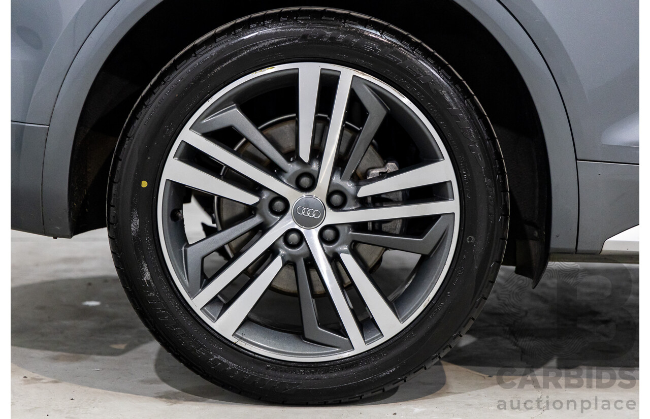 01/2019 Audi Q5 2.0 45 TFSI Quattro Sport (AWD) FY MY18 4d Wagon Monsoon Grey Metallic Turbo 2.0L