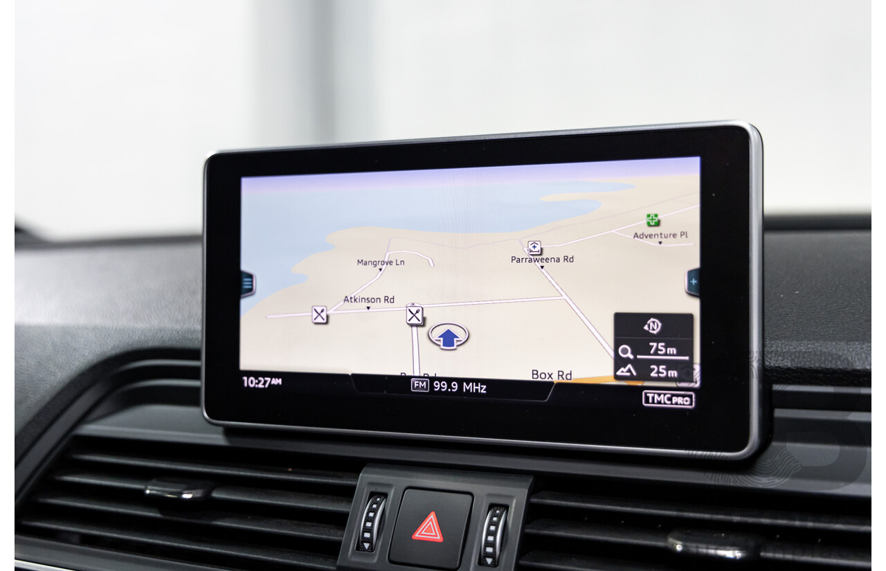 01/2019 Audi Q5 2.0 45 TFSI Quattro Sport (AWD) FY MY18 4d Wagon Monsoon Grey Metallic Turbo 2.0L