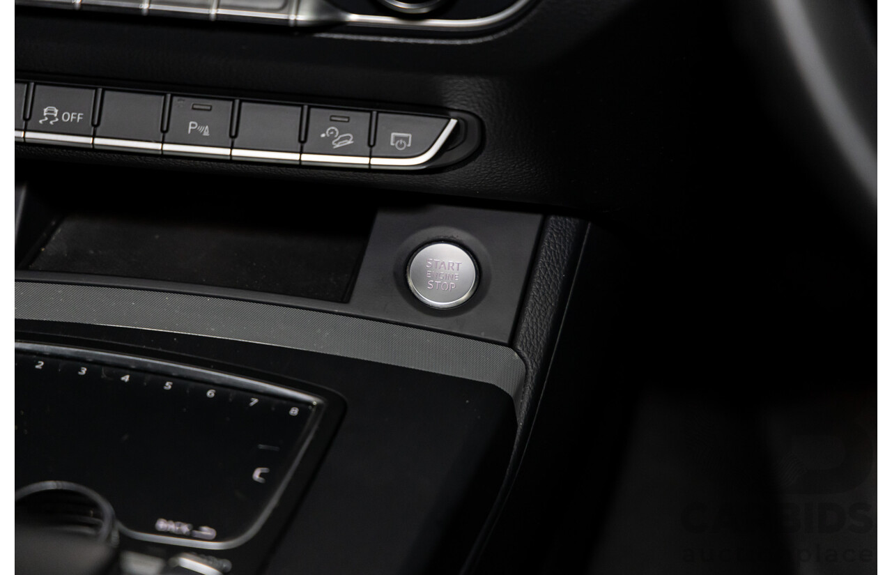 01/2019 Audi Q5 2.0 45 TFSI Quattro Sport (AWD) FY MY18 4d Wagon Monsoon Grey Metallic Turbo 2.0L