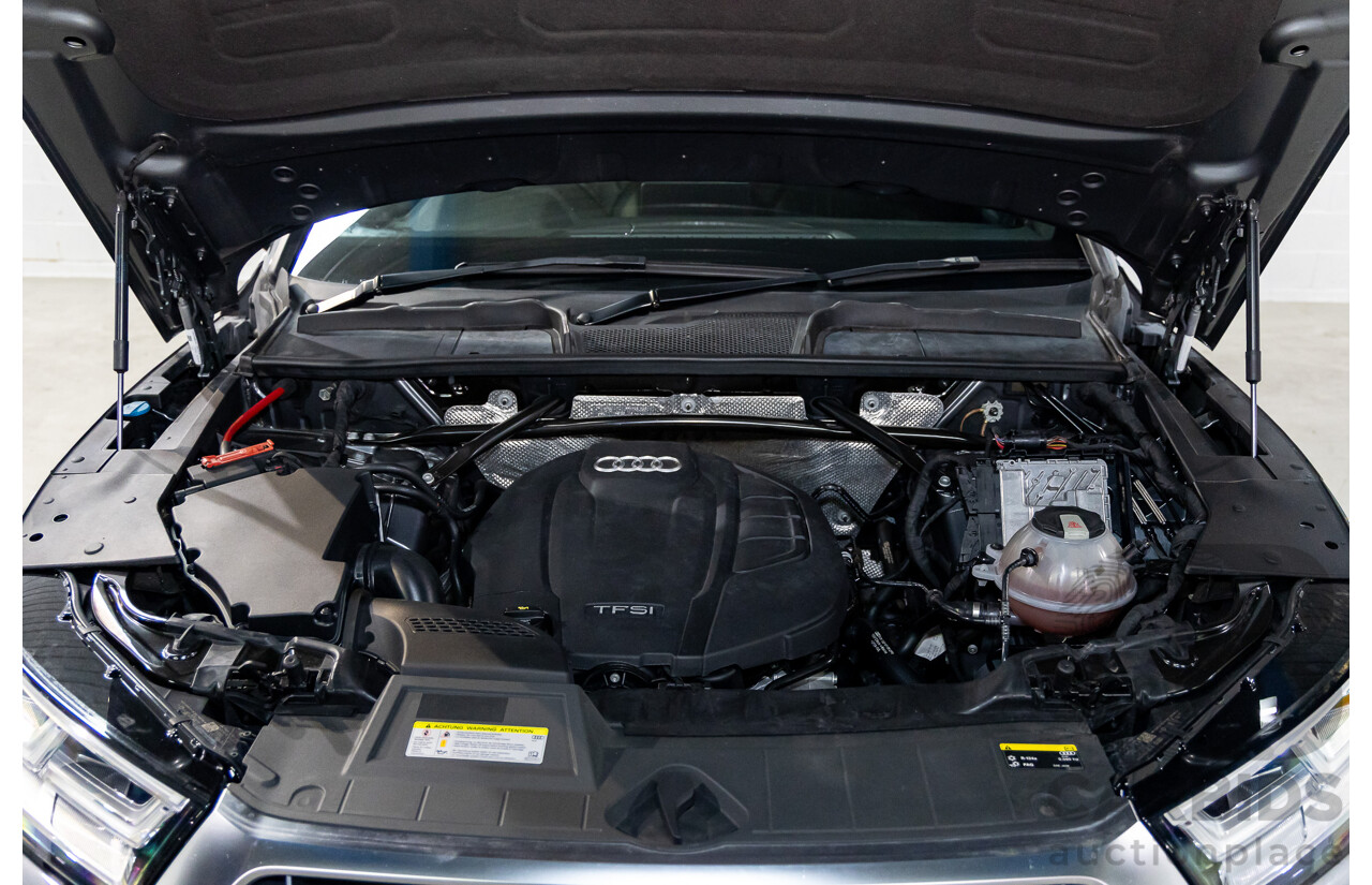 01/2019 Audi Q5 2.0 45 TFSI Quattro Sport (AWD) FY MY18 4d Wagon Monsoon Grey Metallic Turbo 2.0L