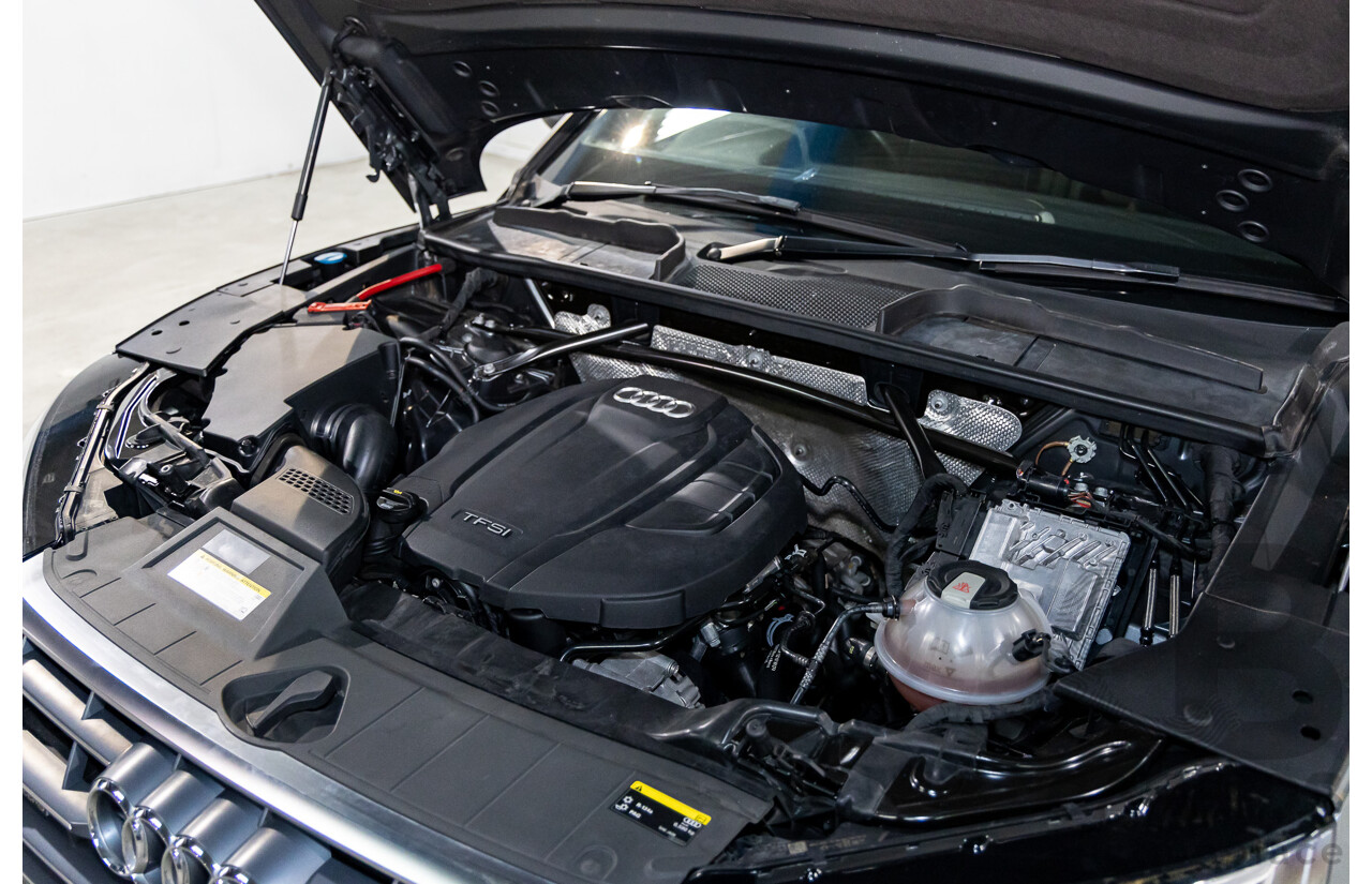 01/2019 Audi Q5 2.0 45 TFSI Quattro Sport (AWD) FY MY18 4d Wagon Monsoon Grey Metallic Turbo 2.0L