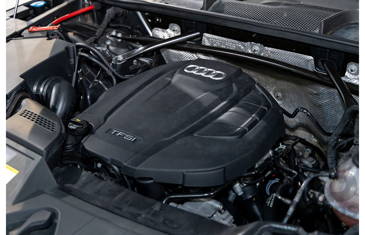 01/2019 Audi Q5 2.0 45 TFSI Quattro Sport (AWD) FY MY18 4d Wagon Monsoon Grey Metallic Turbo 2.0L