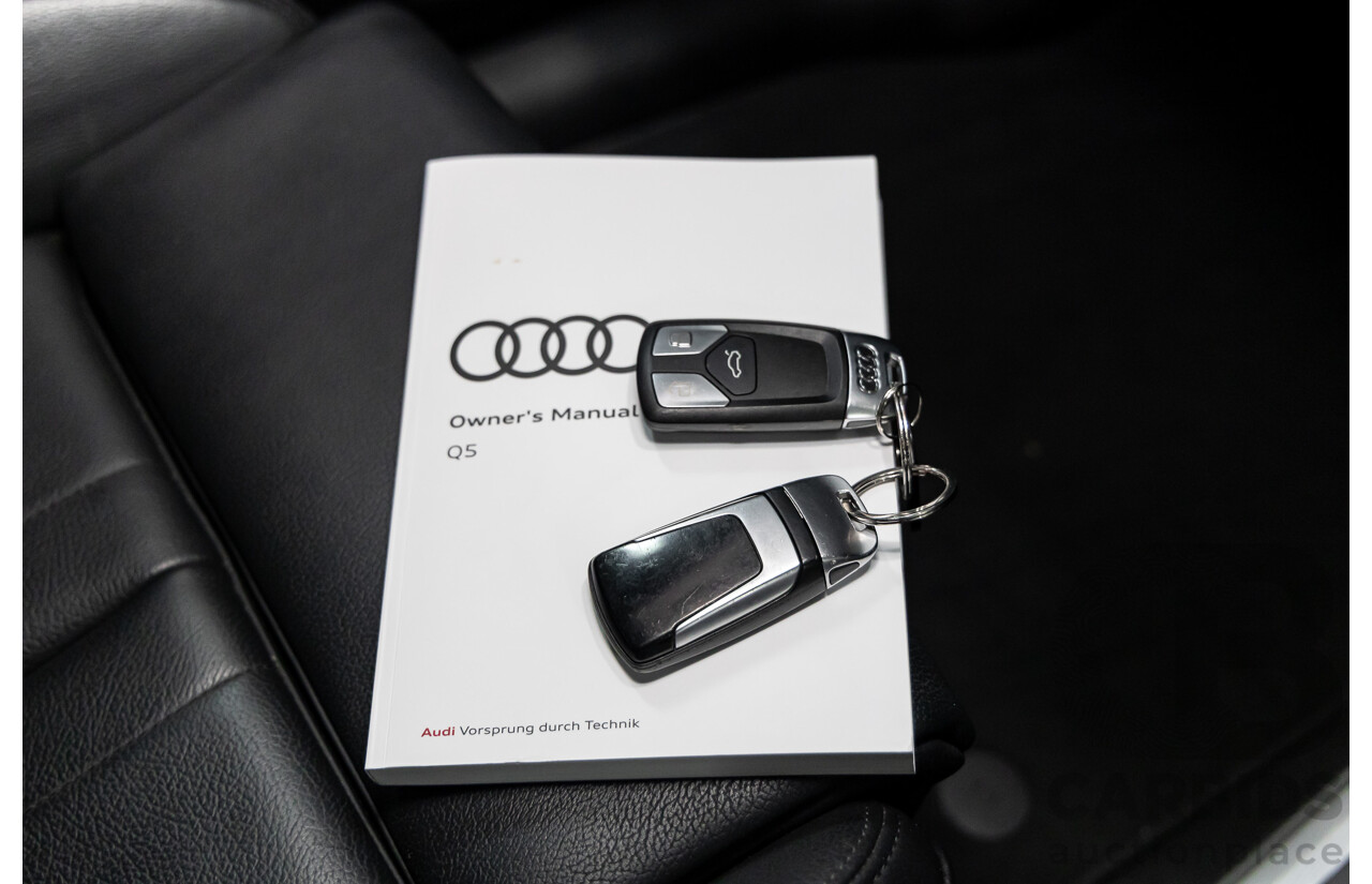 01/2019 Audi Q5 2.0 45 TFSI Quattro Sport (AWD) FY MY18 4d Wagon Monsoon Grey Metallic Turbo 2.0L